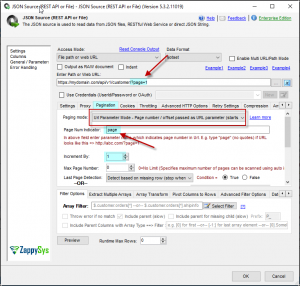 How to do REST API Pagination in SSIS / ODBC Drivers | ZappySys Blog