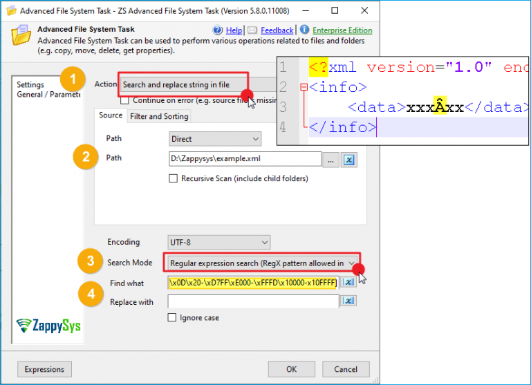 How to remove invalid characters from XML using SSIS and Regex ...