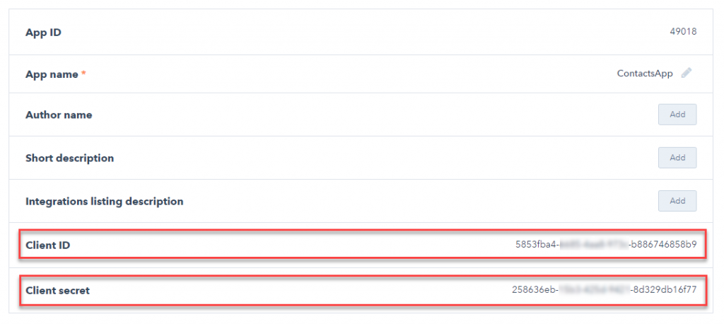 Write down Client ID and Client Secret which will be used in OAuth Connection SSIS component