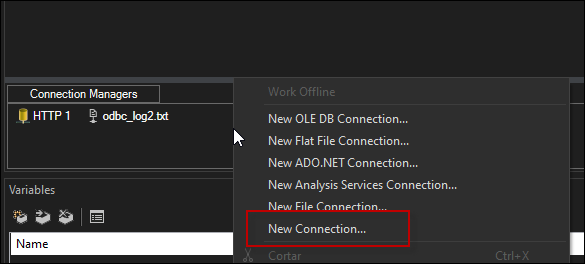 Create SSIS OAuth Connection for RESTful API authentication.