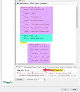 Parse JSON array in SSIS or ODBC Drivers | ZappySys Blog