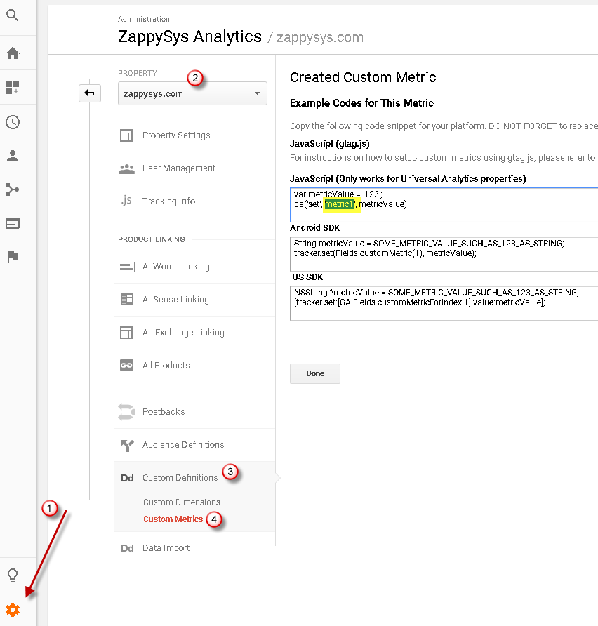 SSIS Google Analytics Source – Custom Dimension and Metrics