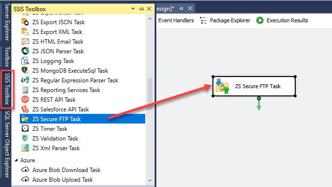 SSIS SFTP task examples to upload, download, move and delete files / folders
