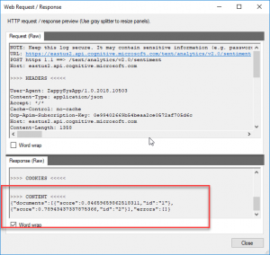 Sentiment Analysis in SSIS using Azure AI - Machine Learning REST API ...