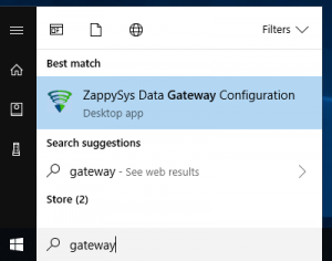 Open ZappySys Data Gateway