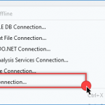 Create a new connection