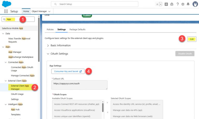 How to register Salesforce App and obtain Client ID / Secret (for API ...