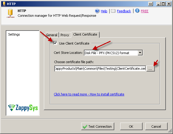 Passing client certificate from file path (i.e. pfx/pkcs12/p12)