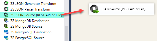 Drag and drop SSIS JSON Source (REST API or File)